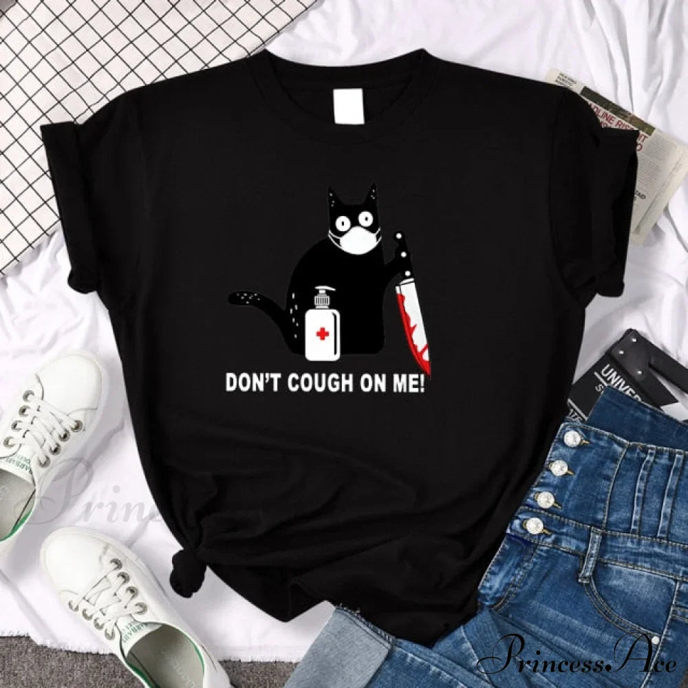 Oversize Fashion Clothing Funny Korean Style T-Shirts image 25
