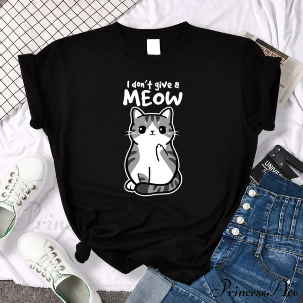 Oversize Fashion Clothing Funny Korean Style T-Shirts image 38