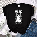Oversize Fashion Clothing Funny Korean Style T-Shirts image 38