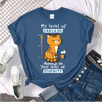 Oversize Fashion Clothing Funny Korean Style T-Shirts image 13