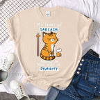 Oversize Fashion Clothing Funny Korean Style T-Shirts image 31