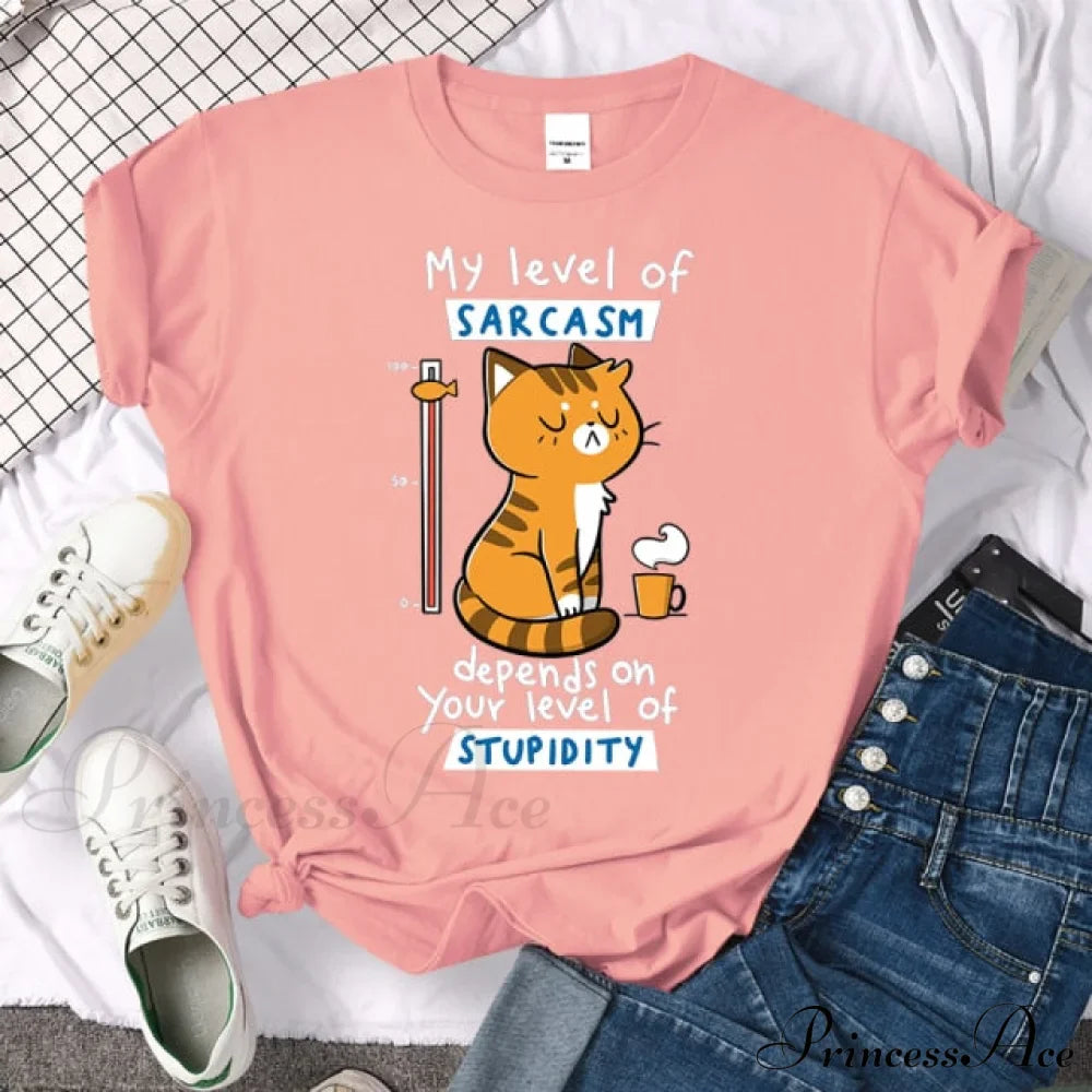 Oversize Fashion Clothing Funny Korean Style T-Shirts image 3