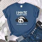 Oversize Fashion Clothing Funny Korean Style T-Shirts image 4