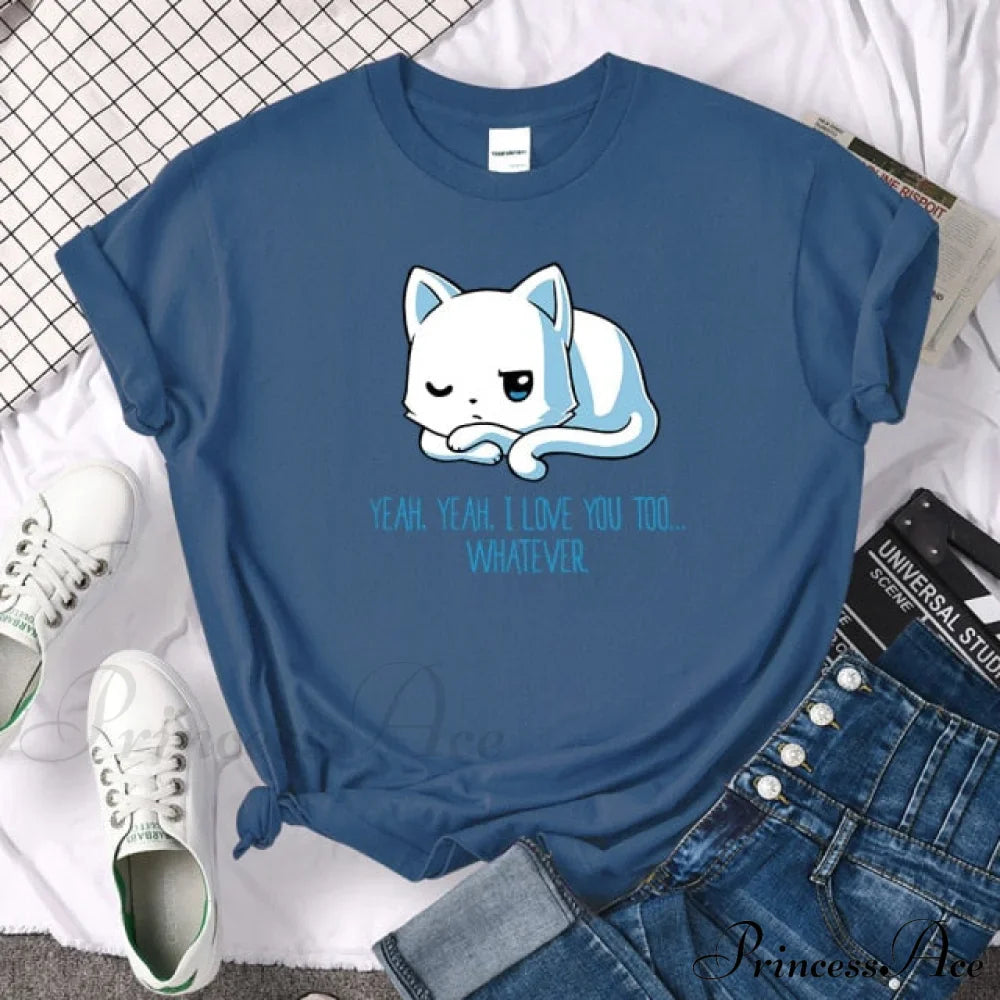 Oversize Fashion Clothing Funny Korean Style T-Shirts image 41