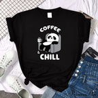 Oversize Fashion Clothing Funny Korean Style T-Shirts image 33