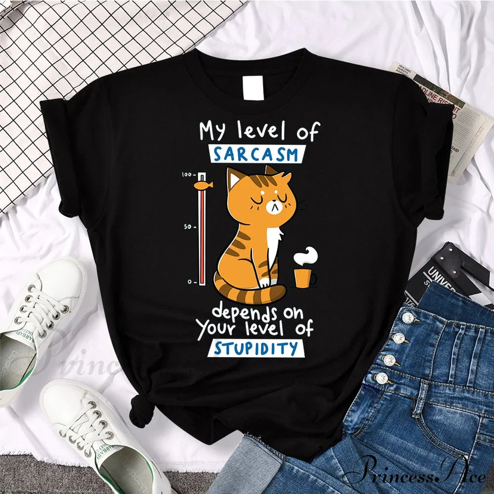 Oversize Fashion Clothing Funny Korean Style T-Shirts image 1
