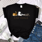 Oversize Fashion Clothing Funny Korean Style T-Shirts image 16