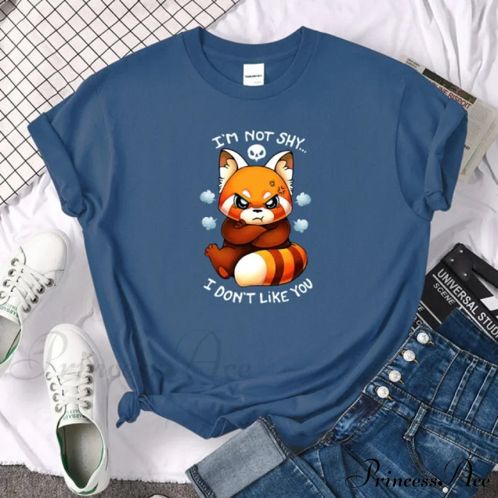 Oversize Fashion Clothing Funny Korean Style T-Shirts image 21