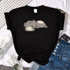 Oversize Fashion Clothing Funny Korean Style T-Shirts image 30