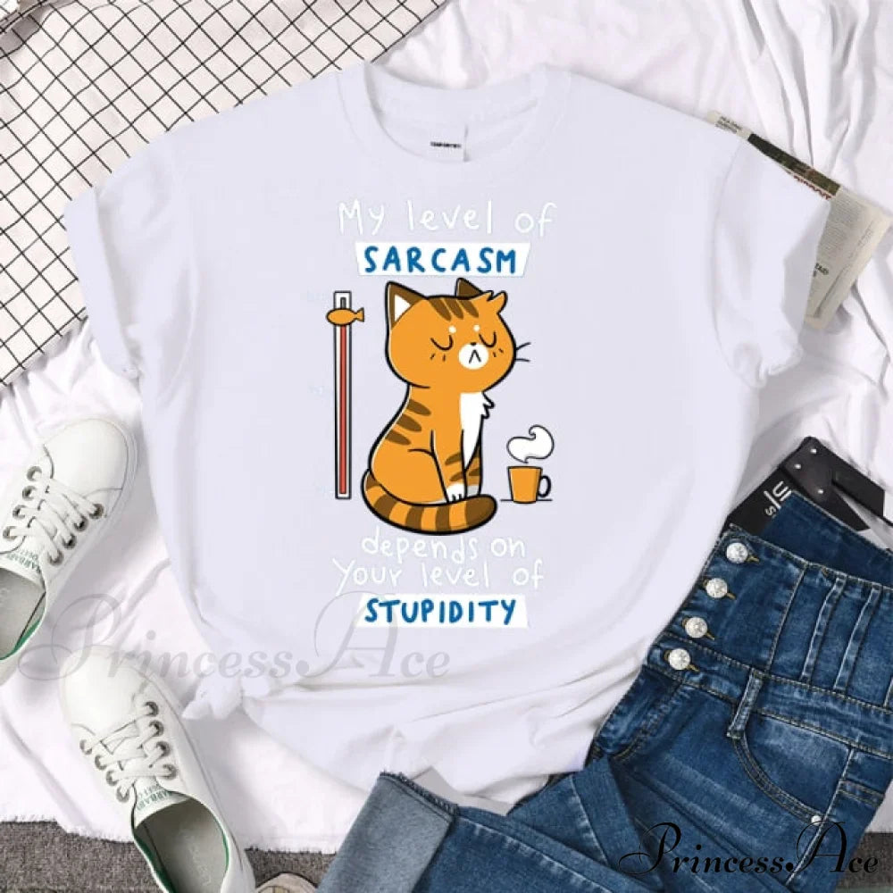 Oversize Fashion Clothing Funny Korean Style T-Shirts image 7