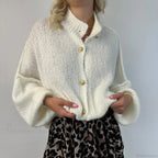 Oversized Button Down Chunky Knit Cardigan image 1