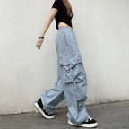 Oversized Cargo Streetwear Casual Pants image 2