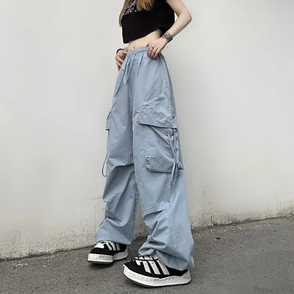 Oversized Cargo Streetwear Casual Pants image 3