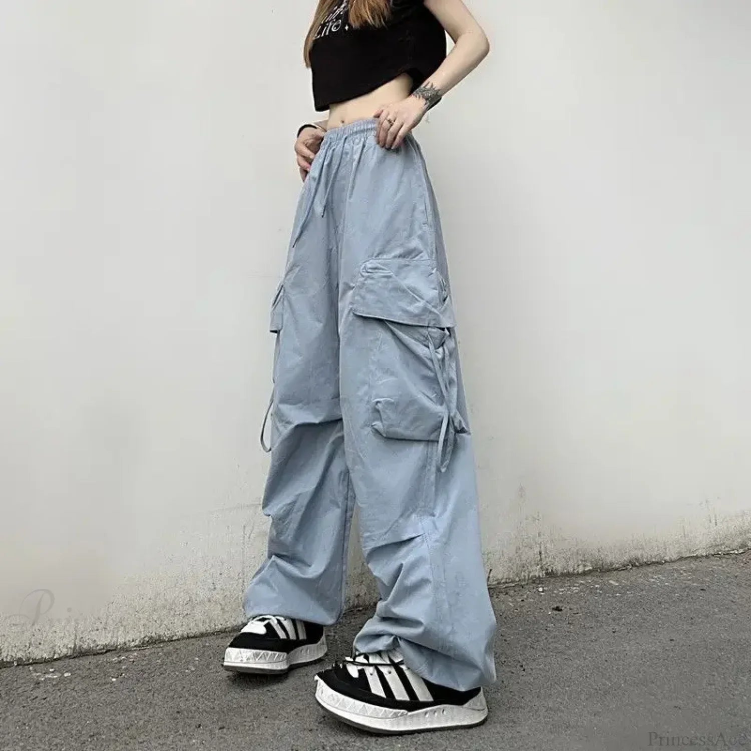 Oversized Cargo Streetwear Casual Pants image 3