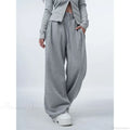 Oversized Gray Y2K Women Sweatpants Pants image 6