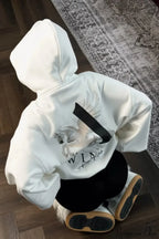 Oversized Slouchy Print Relaxed Hoodie image 1