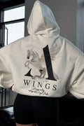 Oversized Slouchy Print Relaxed Hoodie image 4