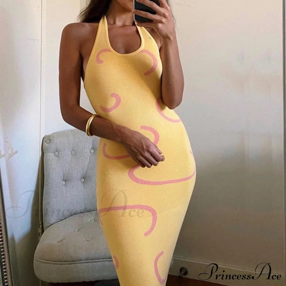 Paisley Vintage Spaghetti Fashion - Y2K Bodycon Strap Gown Coastal Party Green Vestido image 1