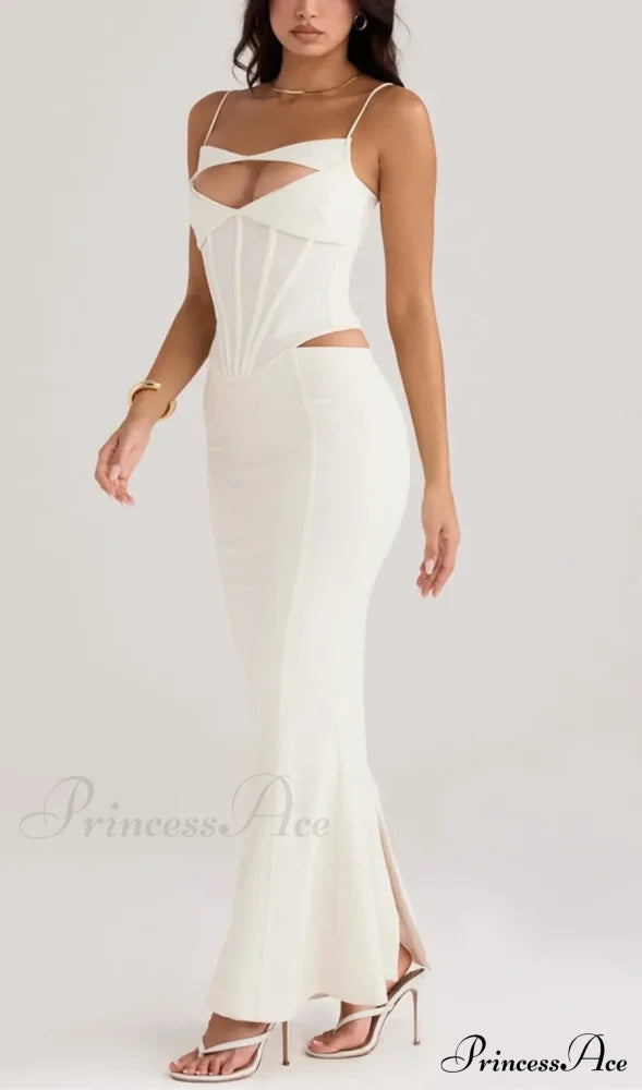 Paloma Ivory Stylish Sexy Cutout Corset image 3