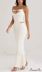 Paloma Ivory Stylish Sexy Cutout Corset image 3