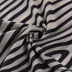 Pants Suit Sexy Costume Zebra Co-ord Striped Tracksuit for Mesh + Set 2 T-shirt Piece Long Autumn Women image 20