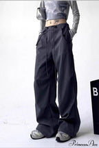 Parachute Wide-Leg Cargo Pants image 3