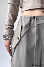Parachute Wide-Leg Cargo Pants image 5