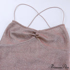 Party Backless Asymmetry Ruffles Hem Spaghetti Strap V-Neck Sleeveless Mini Lace up Bodycon Dress image 6