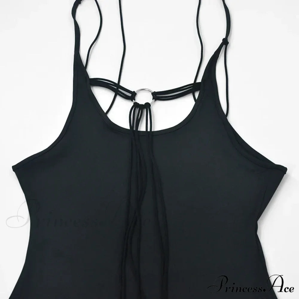 Party Fashion Bandage Sleeveless Backless Long Casual Elegant Bodycon Dress image 6