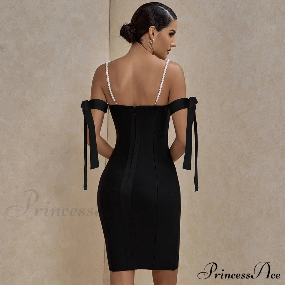 Party Warm-Season Black Shoulder in for Women's - Club Red Bodycon Off Bandage Gown Purple and White Gown Outfits image 2