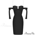 Party Warm-Season Black Shoulder in for Women's - Club Red Bodycon Off Bandage Gown Purple and White Gown Outfits image 3