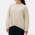 Pink Streetwear O-neck Sweater image 7