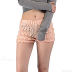 Plaid Frill Tiered Low-Rise Short image 8