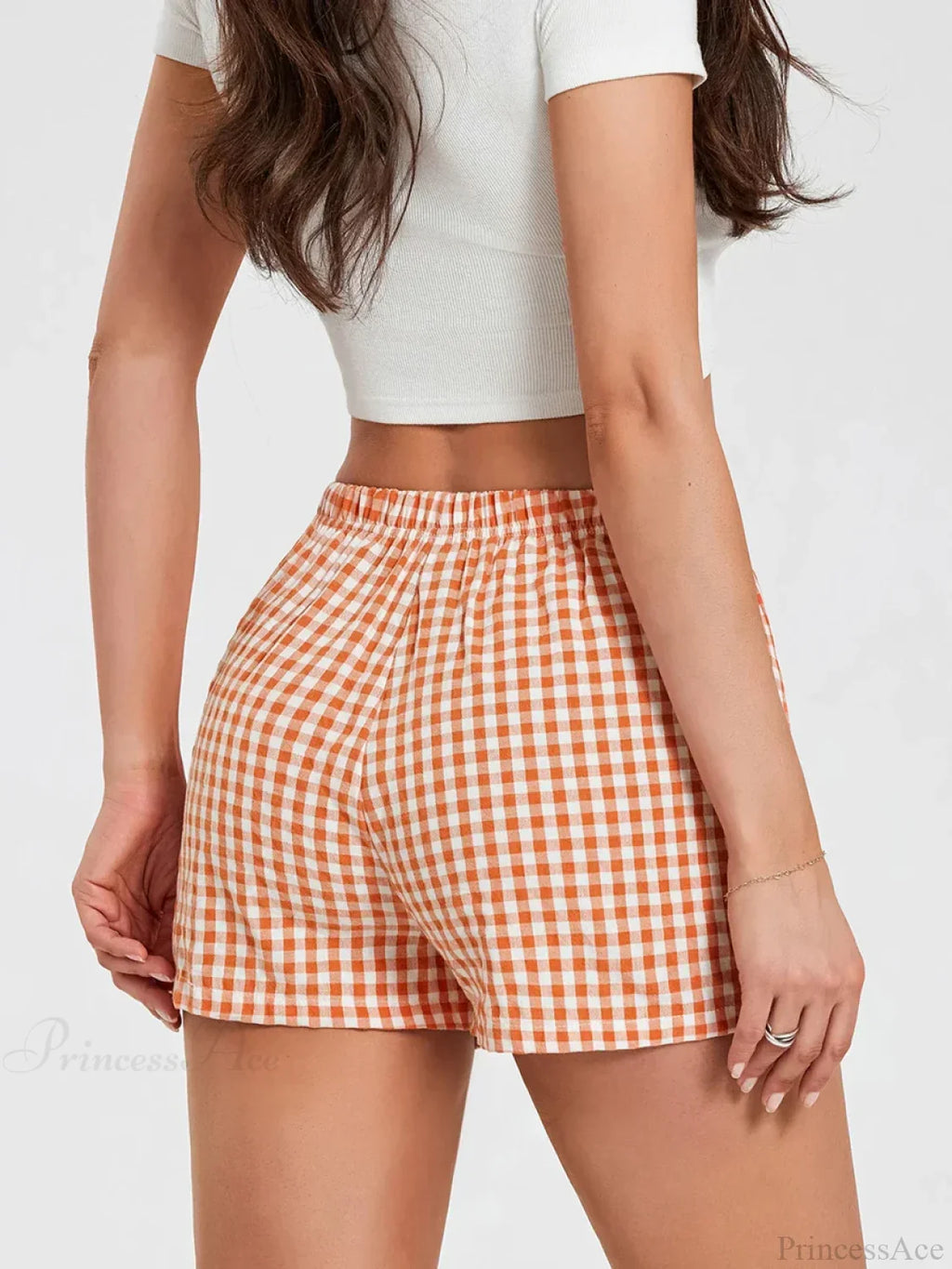 Plaid Loose Lounge Short image 4