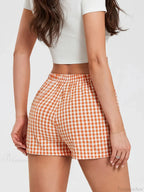 Plaid Loose Lounge Short image 4