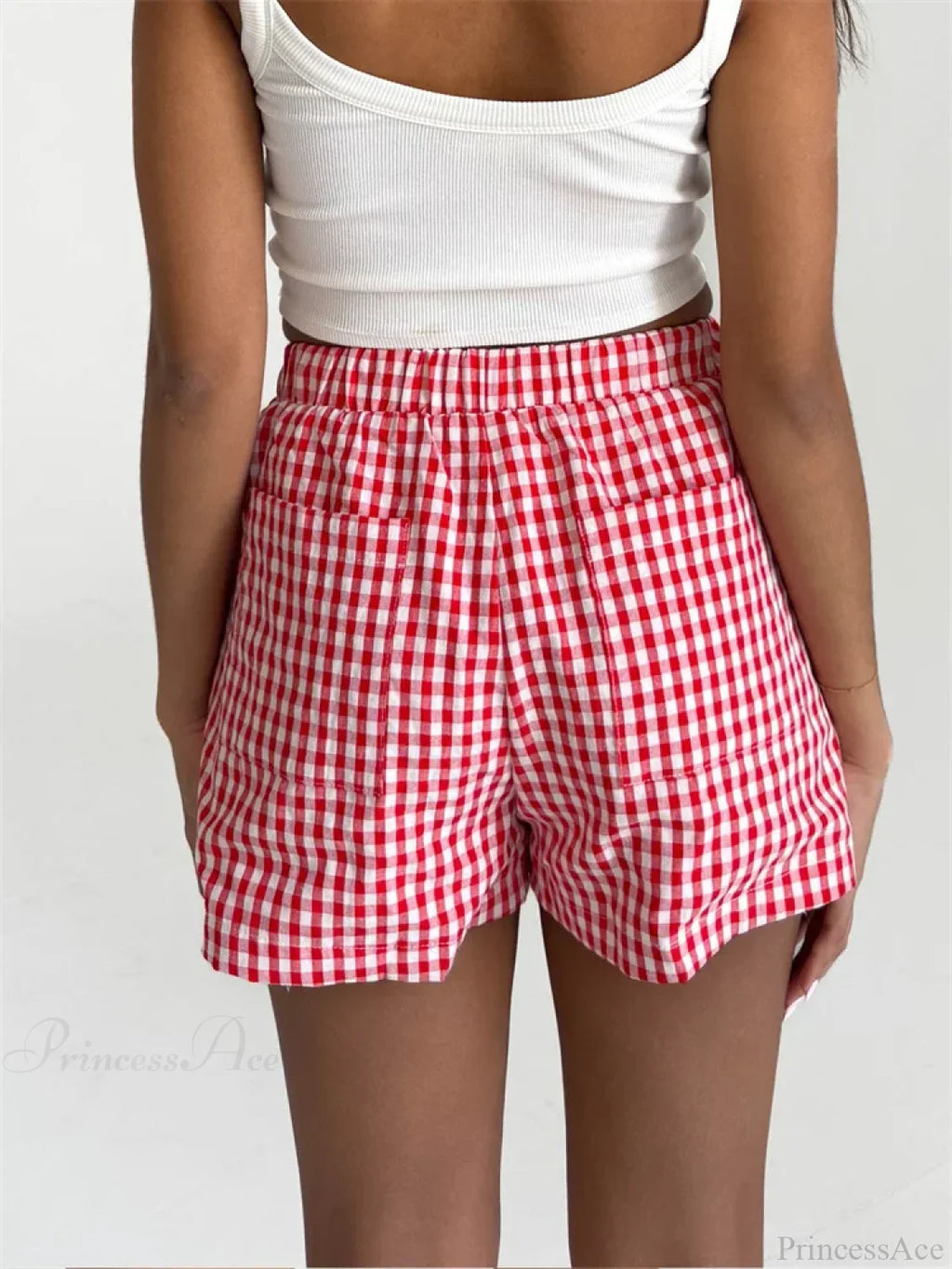 Plaid Pocket Lounge Short image 6