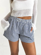 Plaid Pocket Lounge Short image 1