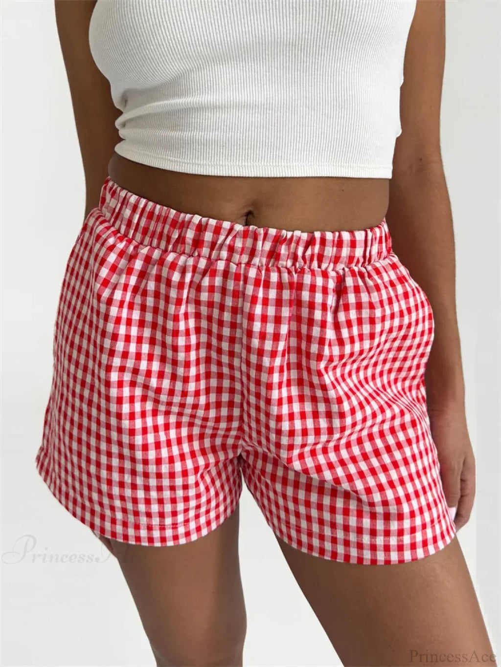 Plaid Pocket Lounge Short image 5
