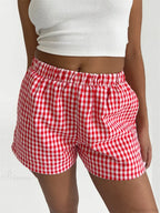 Plaid Pocket Lounge Short image 5