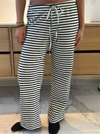 Plaid Print Wide Leg Casual Spring Summer Pant image 1