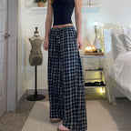 Plaid Straight Vintage Loose Fit Jogger Pant image 2