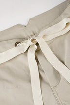 Pocket Patchwork Loose Wide Leg Cargo Pants image 5