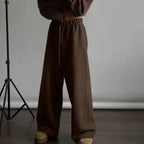 Polar Fleece Basic Vintage Women Pants image 6