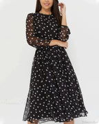 Polka Dot Print Dress image 6