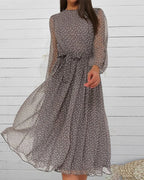 Polka Dot Print Dress image 2