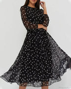 Polka Dot Print Dress image 7