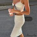 Polka Dotted Delicate Sheer Lace Romantic Chic Elegant Sophisticated Feminine Floral Midi Dress image 4