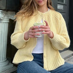 Preppy Button Up Vintage Y2K Cardigan image 1