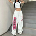 Printed Drawstring Casual Pants image 6