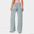 Printed Zipper Front Cowboy Pants image 2